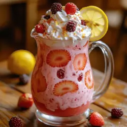 To craft the perfect Whimsical Whipped Pink Lemonade, it’s essential to understand the role each ingredient plays in creating this exceptional drink. Let’s dive into the components that make this beverage a true delight.