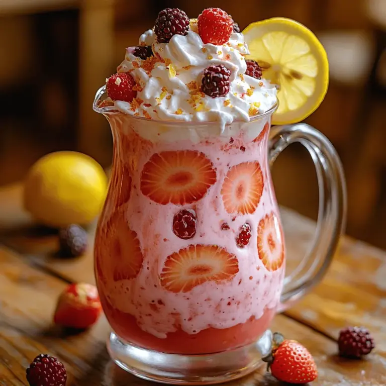 To craft the perfect Whimsical Whipped Pink Lemonade, it’s essential to understand the role each ingredient plays in creating this exceptional drink. Let’s dive into the components that make this beverage a true delight.