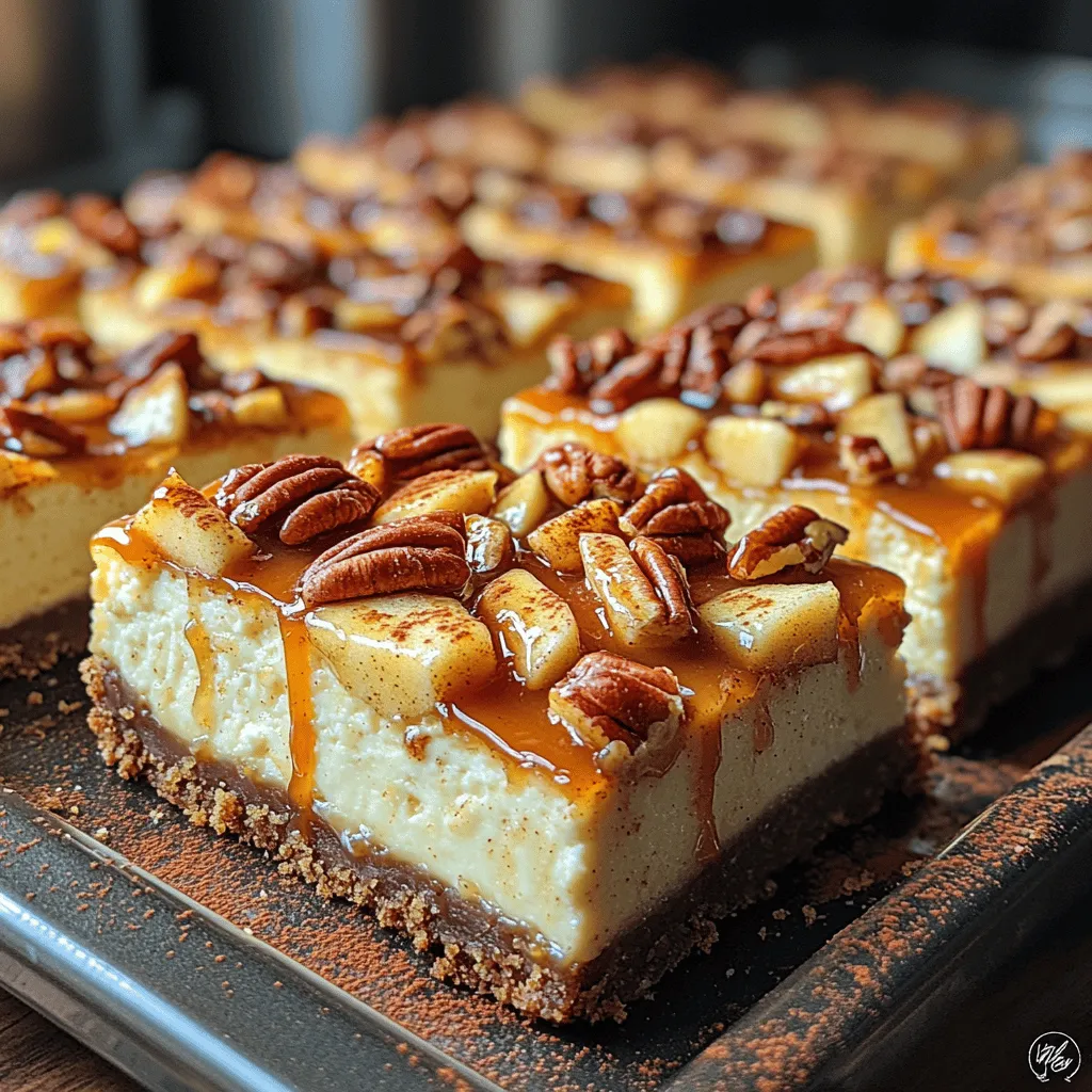 In the realm of desserts, few combinations are as enchanting as the sweet and savory blend of caramel and apples, particularly when enveloped in a creamy cheesecake. The Heavenly Caramel Apple Cheesecake Bars recipe brings together the rich and luscious flavors of cream cheese, a buttery crust, and the delightful contrast of sweet tart apples, all drizzled with warm, gooey caramel. This indulgent dessert has earned its place as a cherished favorite in homes across the country, captivating dessert lovers with its comforting flavors and inviting aroma.
