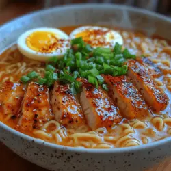 Ramen noodles are the backbone of this dish. Originating from China, they have become a staple in Japanese cuisine, known for their versatility and ability to absorb flavors. Ramen noodles come in various forms, including fresh, frozen, and dried, each with its unique texture and taste.