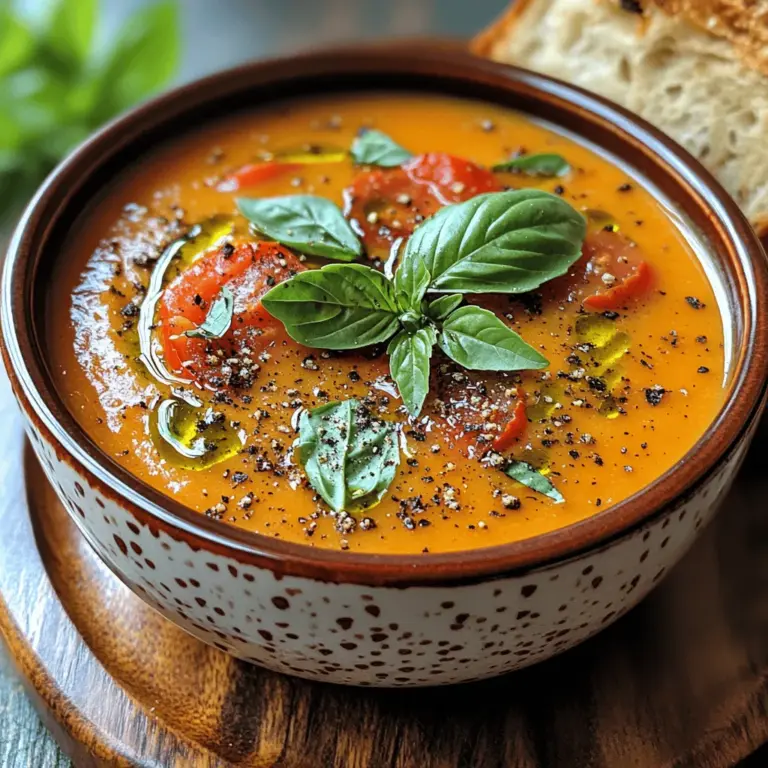 When the chill of autumn sets in, few things can evoke warmth and comfort like a steaming bowl of homemade soup. There’s something inherently welcoming about the aroma of simmering vegetables and herbs wafting through the kitchen, promising a satisfying meal. Homemade soups not only provide nourishment but also offer a sense of nostalgia, often reminding us of family gatherings and cherished recipes passed down through generations. Among the various soups that have earned a special place in the hearts of home cooks, fire-roasted tomato basil soup stands out as a vibrant and flavorful choice.