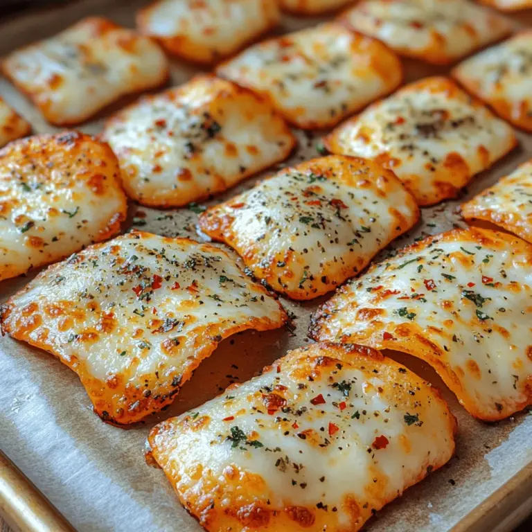 In the world of snacks, simplicity is often the key to delight, and the Crunchy Delight: 2-Ingredient Pizza Chips exemplify this perfectly. As busy lifestyles often leave little room for elaborate cooking, these easy-to-make snacks require minimal ingredients while delivering maximum flavor. Ideal for quick munching at home or serving at gatherings, these pizza chips are not only satisfying but also a fun way to enjoy the beloved flavors of pizza in a crunchy form.