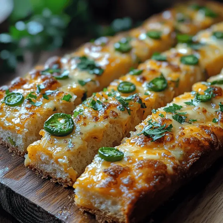 Looking for a unique twist on traditional bread? Spicy & Cheesy Jalapeno Cheddar Beer Bread is a delightful fusion of flavors that elevates any meal. This bread stands out due to its distinctive combination of zesty jalapenos and rich sharp cheddar cheese, which come together to create a savory loaf that’s perfect for snacking, sandwiches, or simply enjoying with a warm bowl of soup.