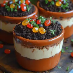 Welcome to the delightful world of Oreo Dirt Cake Delight, a whimsical dessert that brings joy to both children and adults alike. This playful treat is not just a dessert; it's an experience that sparks imagination and creativity in the kitchen. With its unique presentation that mimics a garden, complete with gummy worms and a rich Oreo "dirt" layer, Oreo Dirt Cake Delight is an indulgent choice for parties, casual gatherings, or simply as a sweet surprise at home.