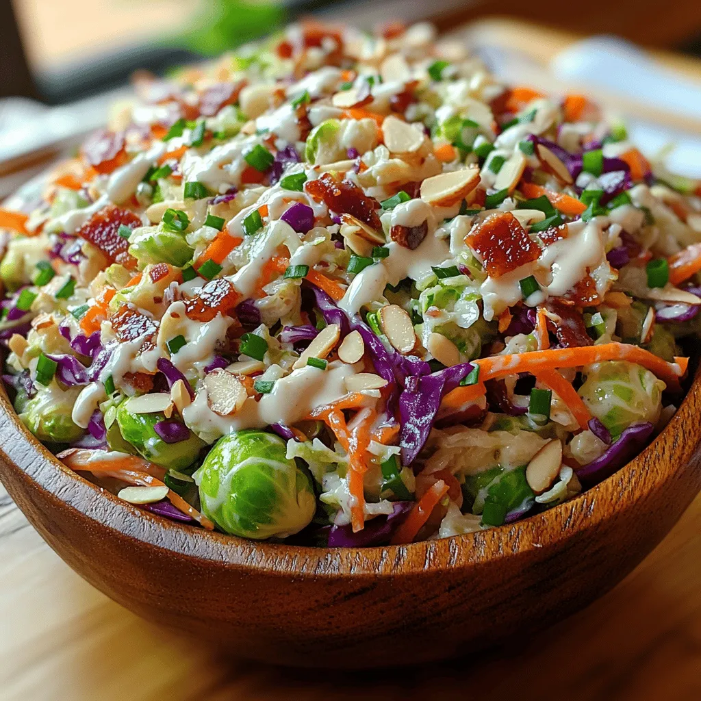 In the world of side dishes, coleslaw has long held a beloved spot on picnic tables and at barbecues. However, if you're looking to elevate your slaw game, the Maple Bacon Brussels Slaw is a unique twist that combines the classic elements of coleslaw with an unexpected burst of flavors and textures. This dish not only gives a nod to the traditional recipe but also introduces a delightful blend of sweet and savory that will have your guests raving.