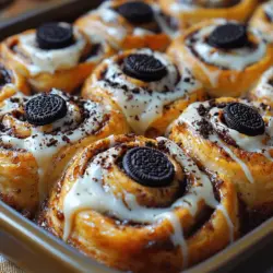 In the world of desserts, few combinations excite the taste buds quite like the fusion of classic flavors. Oreo Cinnamon Roll Delight is an innovative take on two beloved treats: cinnamon rolls and Oreos. This delightful recipe marries the warm, gooey goodness of cinnamon rolls with the rich, chocolatey crunch of crushed Oreo cookies, resulting in a mouthwatering dessert that is perfect for any occasion. Whether you're celebrating a special event or simply indulging on a weekend, these Oreo Cinnamon Rolls are sure to impress. In this article, we'll delve into every aspect of this delicious recipe, including preparation, baking, and serving suggestions.