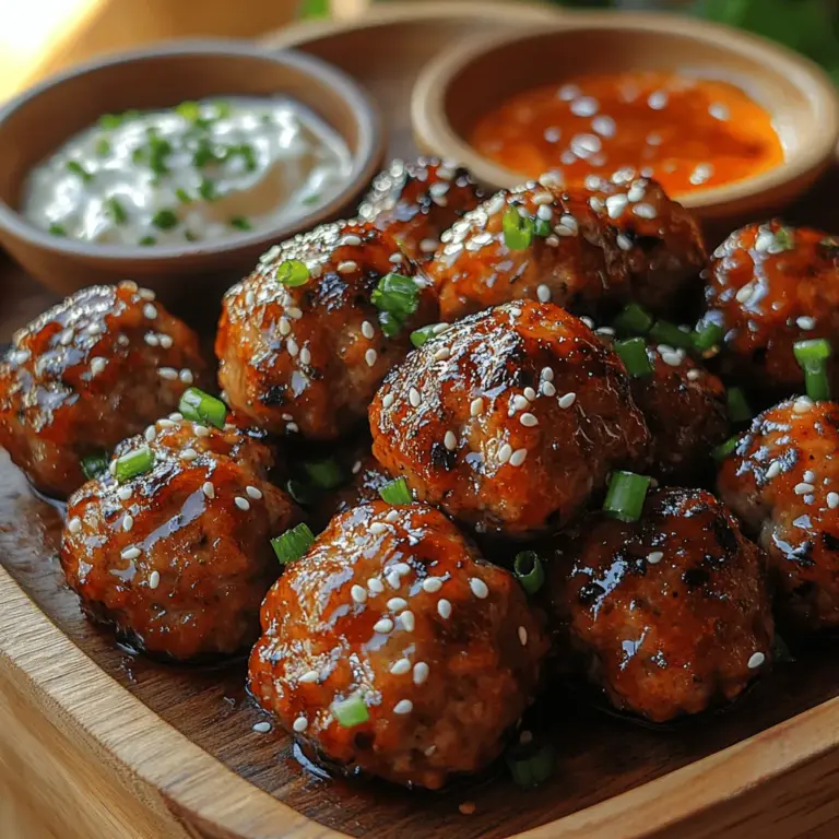 Korean cuisine has taken the culinary world by storm, captivating food lovers with its harmonious blend of bold flavors and delicate textures. Among the many delectable dishes that showcase this cuisine's unique characteristics, Korean BBQ Meatballs stand out as an irresistible option for both casual gatherings and sophisticated dinners alike. These savory meatballs are infused with spices and ingredients that create a symphony of taste, making them an ideal choice for those looking to explore the vibrant world of Korean flavors in a manageable and enjoyable form.