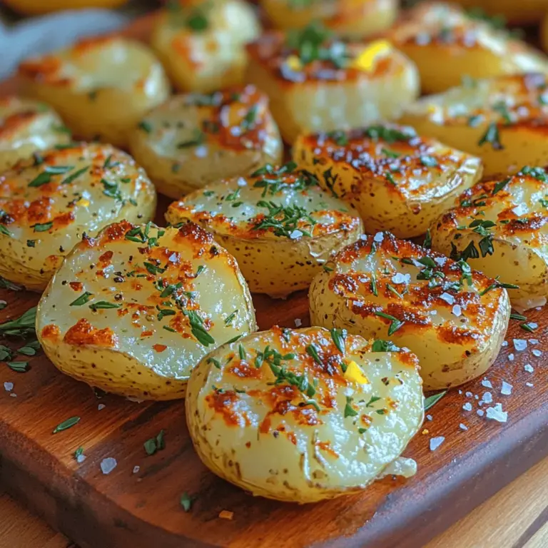 The allure of perfectly roasted potatoes is undeniable, especially when they’re enveloped in rich garlic butter and aromatic herbs. Crunchy Garlic Butter Bliss Potatoes are a delightful side dish that can elevate any meal, whether it’s a casual family dinner or a festive gathering. This recipe is all about achieving that perfect balance of crispy exteriors and soft, buttery interiors, combined with the robust flavors of garlic and herbs. In this article, we will guide you through the nuances of preparing this comforting dish, offering insights into ingredient selection, cooking techniques, and flavor enhancements that will leave your taste buds dancing.