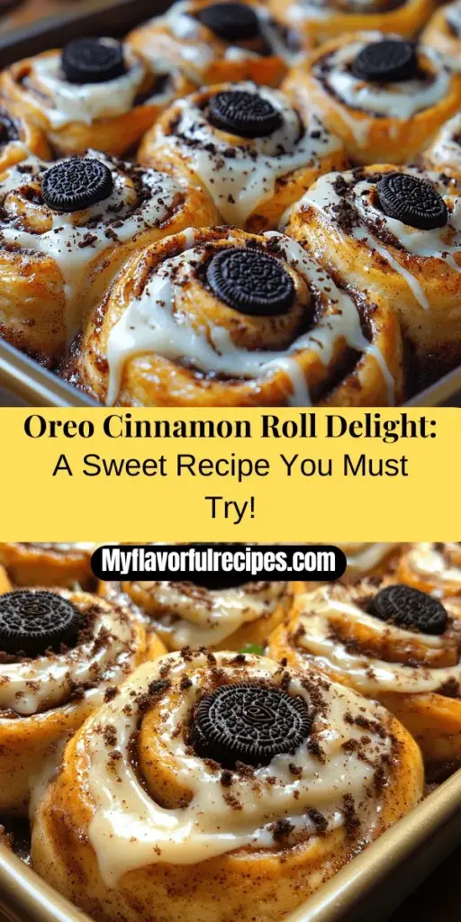 Satisfy your sweet tooth with the irresistible Oreo Cinnamon Roll Delight! This decadent dessert combines the warm, gooey goodness of cinnamon rolls with the rich, chocolatey crunch of crushed Oreos. Easy to make and perfect for any occasion, these rolls are a delightful fusion of classic flavors. Learn all about the essential ingredients, preparation steps, and serving suggestions to create a treat that will impress everyone. Indulge in the perfect blend of nostalgia and excitement with each delicious bite!