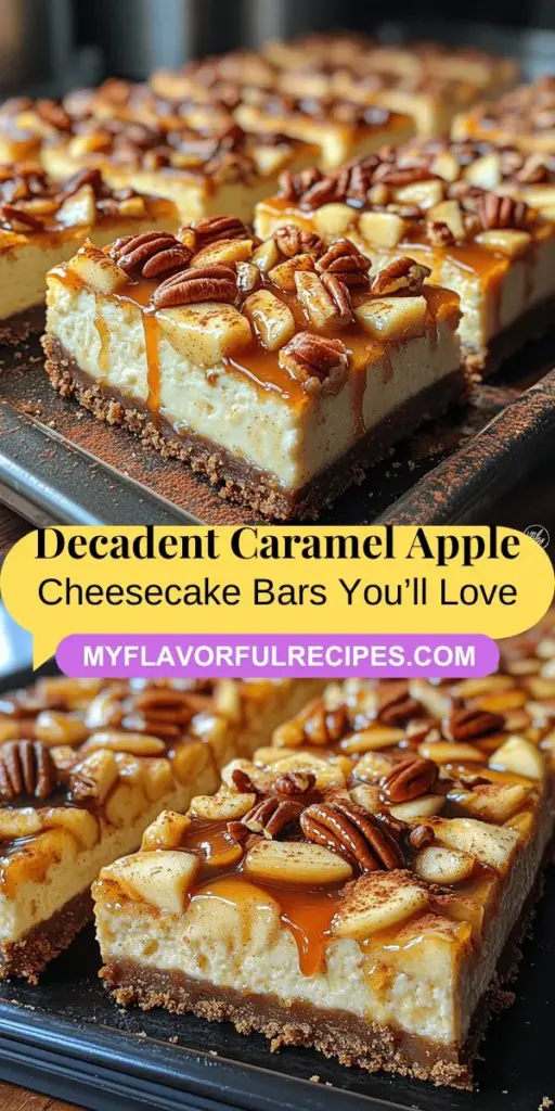 Indulge in the delightful flavors of Heavenly Caramel Apple Cheesecake Bars, where rich cream cheese meets buttery crust and tart apples, all drizzled with warm caramel. This recipe captures the essence of cozy autumn gatherings and home baking. With easy step-by-step instructions, you'll learn how to create a creamy filling and a perfectly crispy crust. Elevate your dessert game and impress friends and family with this unforgettable treat!