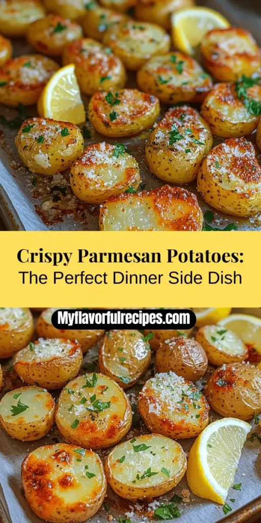 Discover the Ultimate Crispy Parmesan Potato Dinner, a delightful and comforting dish that elevates any gathering. Enjoy tender, vibrant baby potatoes roasted to perfection with a golden Parmesan crust that adds crunch and flavor. This recipe combines fresh herbs, garlic, and high-quality olive oil for a gourmet experience that’s both easy and satisfying. Perfect as a side for any main course, these crispy potatoes are sure to become a family favorite!