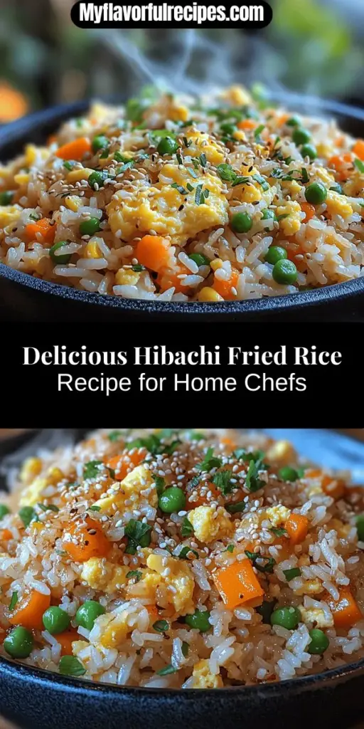 Discover the delicious world of Hibachi Fried Rice, a delightful dish rooted in Japanese cuisine. Often made with day-old jasmine rice, fresh vegetables, and a choice of proteins like chicken or shrimp, this dish is both versatile and satisfying. Learn essential techniques for stir-frying, perfect seasonings, and customizing flavors to your taste. Whether for a casual family dinner or an impressively garnished plate, Hibachi Fried Rice is sure to elevate your home cooking experience.