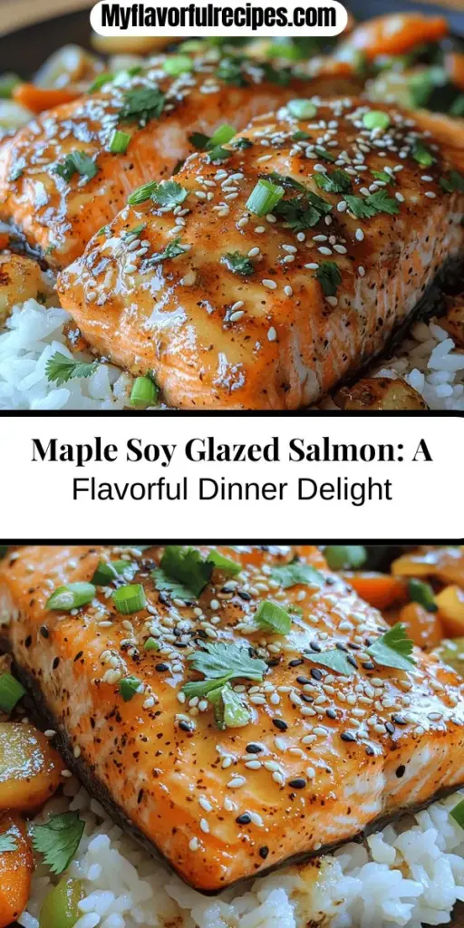 Discover the delightful flavors of maple soy glazed salmon, a dish that combines the rich, buttery taste of salmon with the sweetness of maple syrup and the umami of soy sauce. Packed with omega-3 fatty acids and essential nutrients, this healthy recipe is perfect for family dinners or special occasions. Learn how to prepare a flavorful marinade, marinate the salmon, and bake it to perfection for a meal that’s both nutritious and memorable. Transform your dinner table with this easy and delicious recipe!