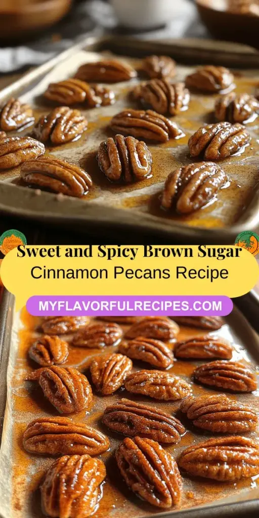 Discover the irresistible taste of Sweet & Spicy Brown Sugar Cinnamon Roasted Pecans. This easy recipe combines the buttery richness of pecans with a delightful blend of brown sugar, cinnamon, and a hint of spice, creating a gourmet snack perfect for any occasion. Not only are these roasted pecans delicious, but they also offer health benefits, including healthy fats and antioxidants. Elevate your snacking by making these crunchy treats at home!