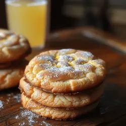When it comes to desserts, few flavors can brighten a day quite like citrus. The vibrant, zesty notes of lemon, lime, and orange have a unique ability to awaken the senses and elevate even the simplest of treats. Citrus-flavored desserts are not only refreshing but also exude a sense of lightness that is perfect for any occasion, be it a summer gathering, a cozy afternoon tea, or a festive celebration. Among the myriad of citrus-infused delights, the Zesty Citrus Delight Cookies stand out as an exceptional choice that marries the tangy burst of lemon with a delightful sweetness, creating a cookie that is both invigorating and satisfying.