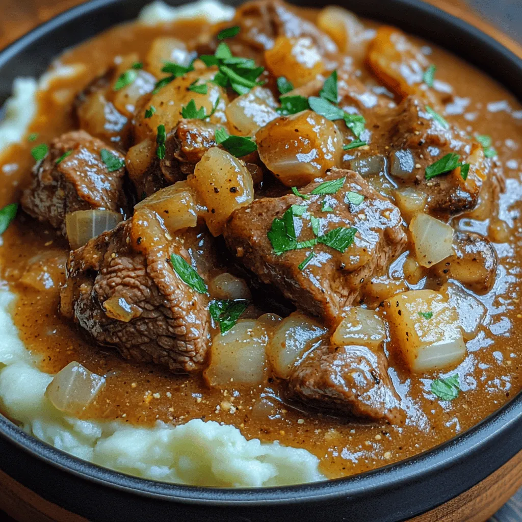 To create a mouthwatering dish of tender beef tips in savory gravy, it’s essential to select the right ingredients. Each component plays a crucial role in building the overall flavor profile and texture of the dish. Let’s take a closer look at the key ingredients that transform this recipe into a comforting masterpiece.