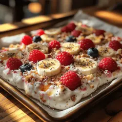 In the realm of healthy snacks, Greek yogurt has carved out a notable reputation, becoming a staple ingredient for health-conscious individuals and food enthusiasts alike. Packed with nutrients and versatile enough for a variety of recipes, Greek yogurt serves as the perfect foundation for innovative snacks. One such creation that has gained popularity in recent years is yogurt bark—a delightful treat that’s both nutritious and customizable.