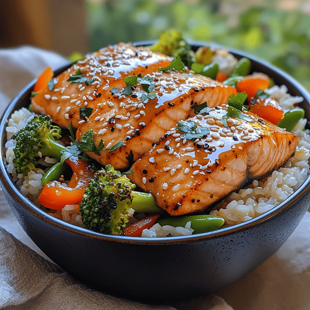 A great dish is built on quality ingredients, and the Honey Garlic Salmon Rice Bowl is no exception. Let’s delve into the key components of this recipe, highlighting their nutritional significance and the unique flavors they bring to the table.