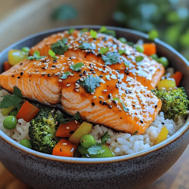 A great dish is built on quality ingredients, and the Honey Garlic Salmon Rice Bowl is no exception. Let’s delve into the key components of this recipe, highlighting their nutritional significance and the unique flavors they bring to the table.