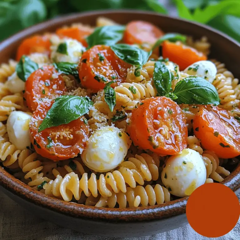 Caprese salad, with its vibrant blend of fresh ingredients and simple yet bold flavors, hails from the sunny shores of Italy. Traditionally composed of ripe tomatoes, fresh mozzarella, basil, olive oil, and balsamic vinegar, this iconic dish embodies the essence of Italian cuisine—freshness, quality, and balance. As summer approaches, many of us find ourselves craving lighter meals that celebrate seasonal produce. Enter the creamy Caprese pasta salad, a delightful variation that marries the classic Caprese flavors with the heartiness of pasta.