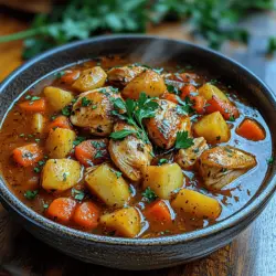 When the temperatures drop and the days grow shorter, there’s nothing quite like the warmth of a hearty chicken stew to cozy up your home. The appeal of chicken stew lies in its comforting flavors and satisfying textures—a bowl of tender chicken and hearty vegetables simmered to perfection can evoke memories of family gatherings and cozy evenings. This Cozy Comfort Slow Cooker Chicken Stew recipe is designed to deliver that nostalgic warmth while fitting seamlessly into your busy lifestyle.