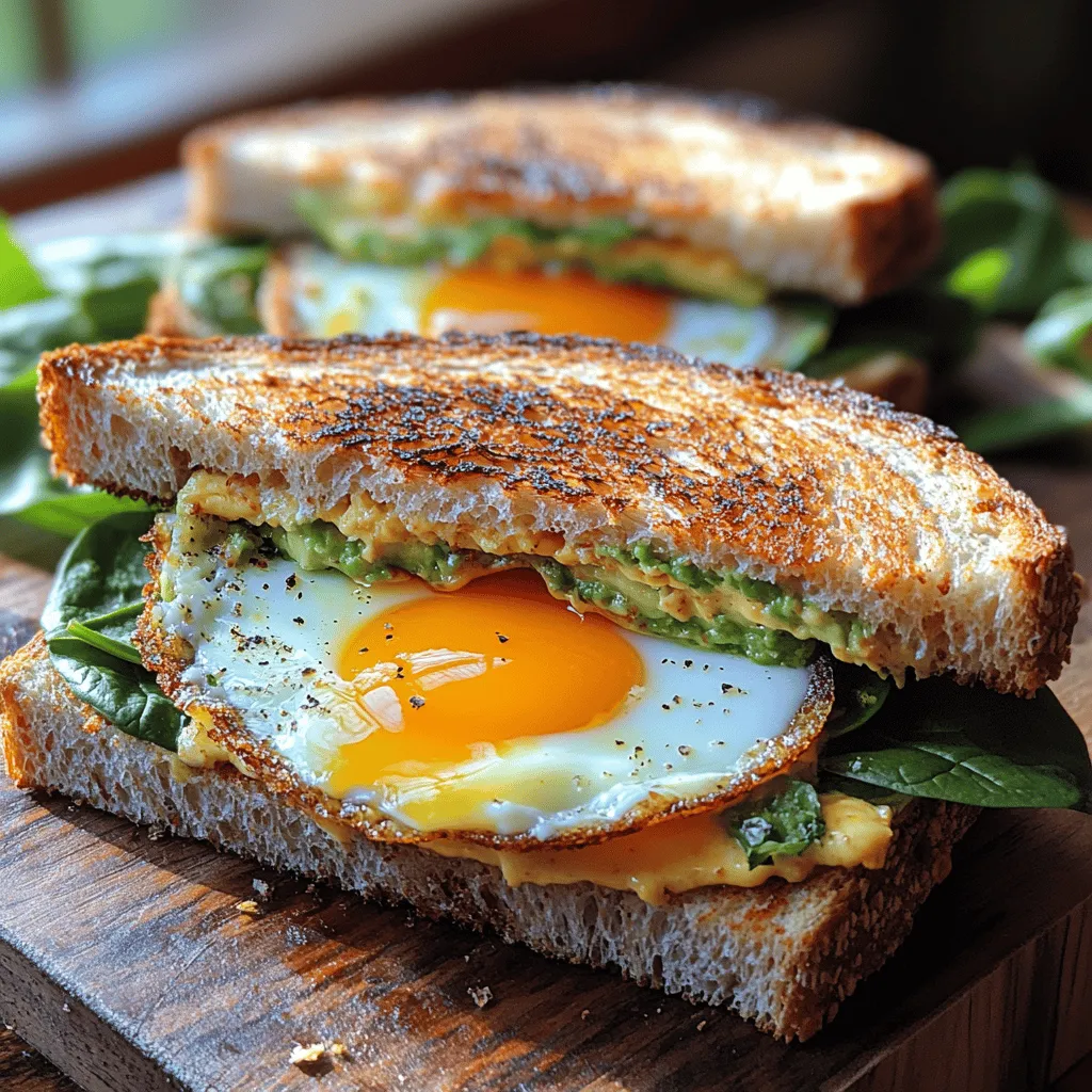 There’s something undeniably satisfying about a well-prepared breakfast sandwich, especially one that combines the comforting qualities of eggs and bread with a twist that makes it stand out. The "Sunny-Side-Up Delight: Egg-In-A-Hole Breakfast Sandwich" is just that—an exciting and delicious twist on a classic breakfast staple. This dish is more than just a meal; it’s an experience that brings joy to the morning routine.