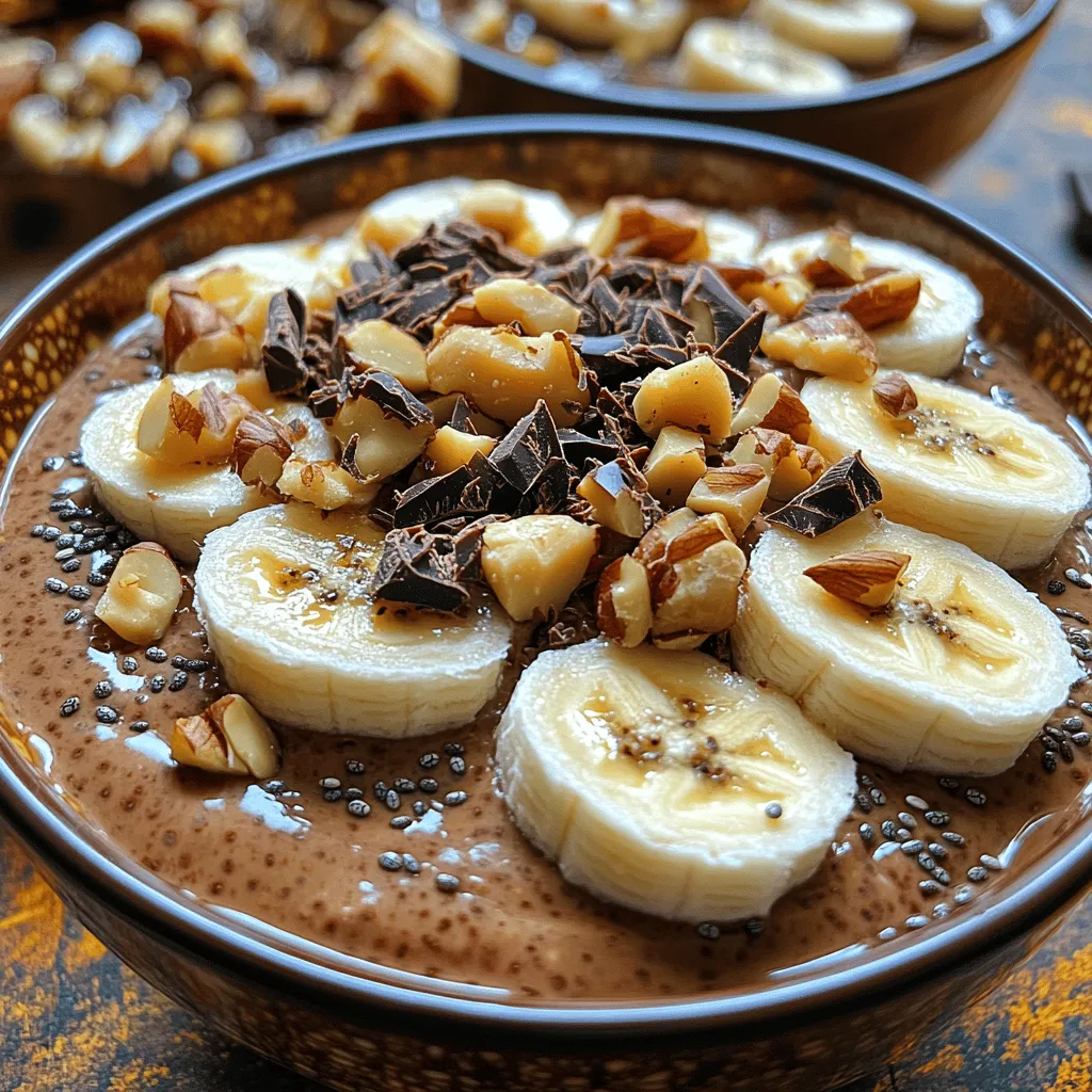 In recent years, there has been a significant surge in the popularity of protein-rich desserts, as health-conscious consumers seek ways to satisfy their sweet tooth without compromising their nutritional goals. These desserts offer a delicious way to incorporate essential nutrients into one's diet, making them a favorite among fitness enthusiasts and those pursuing healthier lifestyles. Among the myriad of options available, the Creamy Choco-Banana Protein Pudding stands out as a delightful treat that not only pleases the palate but also nourishes the body.