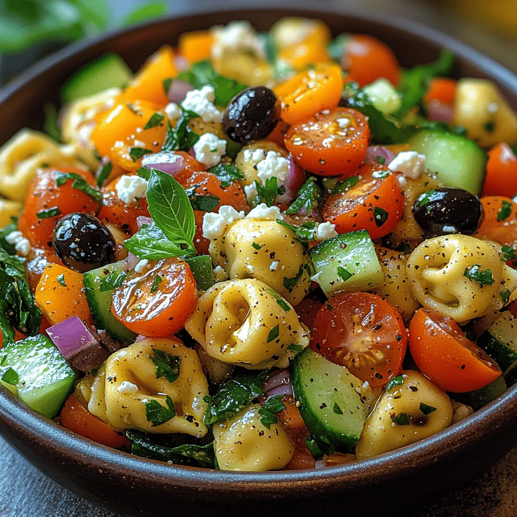 Tortellini pasta salad is a delightful dish that marries the rich, comforting flavors of pasta with the fresh, vibrant tastes of garden vegetables. This refreshing salad has gained popularity not only for its deliciousness but also for its versatility—it can be served at picnics, barbecues, family gatherings, or simply as a satisfying meal on a warm day. The combination of tender cheese-filled tortellini with crisp vegetables and a tangy dressing creates a harmonious balance that pleases the palate.