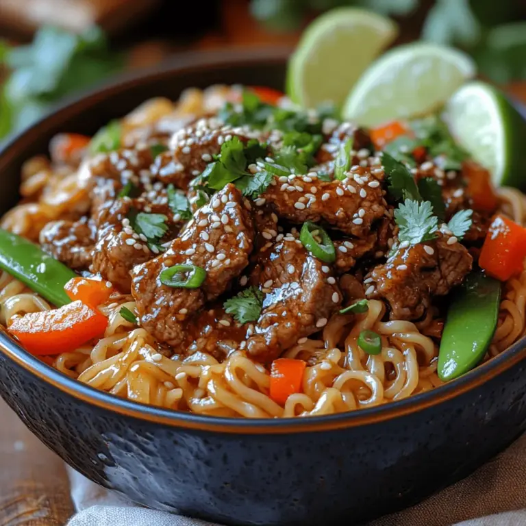Engage your senses with a delightful culinary experience as we dive into the world of Hoisin Beef Noodles. This recipe brings together the rich, savory flavors of marinated beef, fresh vegetables, and aromatic sauces, all tossed with tender rice noodles. Not only is this dish a feast for the palate, but it also offers a quick and satisfying meal option for any busy weeknight or casual gathering. In this article, we will explore the ingredients, preparation techniques, and cultural significance of Hoisin Beef Noodles, ensuring you have everything you need to create this delectable dish in your own kitchen.