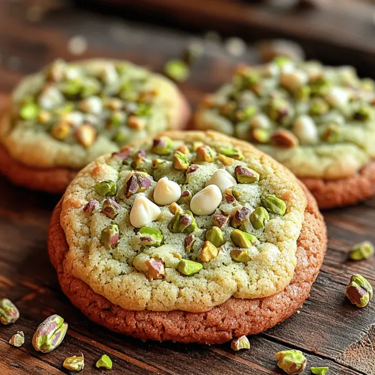Pistachios have long been cherished for their distinctive flavor and nutritional benefits. These green gems are not only delicious but also packed with essential nutrients, making them a smart choice for those looking to add a healthy twist to their desserts. Rich in protein, fiber, and healthy fats, pistachios can contribute positively to your diet while still satisfying your sweet tooth.