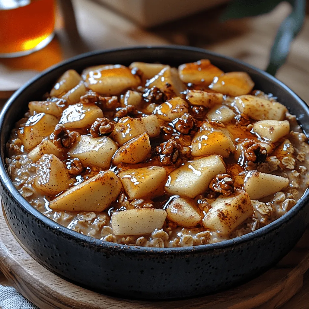 Baked oatmeal has become a beloved breakfast option for many, offering the warmth and familiarity of traditional oatmeal with a delightful twist. It transforms a simple bowl of oats into a hearty, satisfying dish that can be prepared ahead of time and enjoyed throughout the week. As the crisp fall air sets in, there's no better way to celebrate the season than with a comforting serving of Baked Apple Oatmeal Delight. This recipe not only showcases the sweetness of autumnal apples but also combines the nutritional benefits of whole grains and fruits with the warmth of spices.