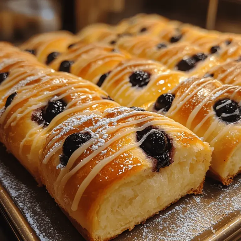 There's something truly special about the aroma of freshly baked goods wafting through your home. Among the myriad of delightful treats that capture the essence of comfort and joy, Blueberry Bliss Rolls stand out as a true favorite. These soft, fluffy rolls are not only visually appealing with their beautiful swirls of sweet blueberry filling, but they also carry a nostalgic charm that transports us back to simpler times spent in the kitchen, creating memories with loved ones.