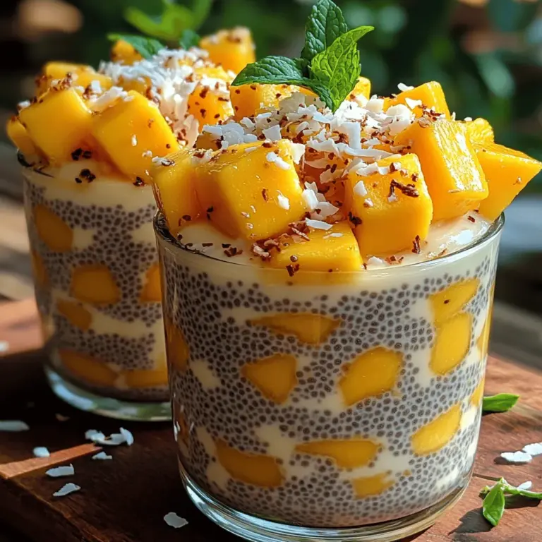 In the realm of health-conscious desserts, chia pudding has carved out its own niche, delighting both the taste buds and the body. This versatile dish has gained immense popularity due to its simple preparation, nutritious profile, and the ability to be customized with various flavors and toppings. Among the myriad of creations, the Tropical Bliss Mango Coconut Chia Pudding stands out, inviting you to indulge in the vibrant, sunny flavors of the tropics.