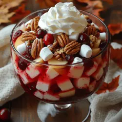 To truly appreciate the Cranberry Delight Jello Salad, it’s essential to understand the role of each ingredient. Each component contributes not just to the flavor but also to the overall texture and appearance of the dish. Here’s a closer look at the key ingredients that create this delightful salad.