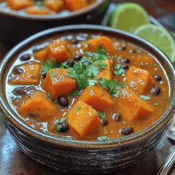 When it comes to hearty, nourishing meals that are bursting with flavor, few dishes can compete with a well-made chili. Enter the Spicy Sweet Potato Black Bean Chili: a delightful concoction that not only tantalizes the taste buds but also nourishes the body. This vibrant dish combines the natural sweetness of sweet potatoes, the robust earthiness of black beans, and a medley of spices to create a chili that is as comforting as it is invigorating.