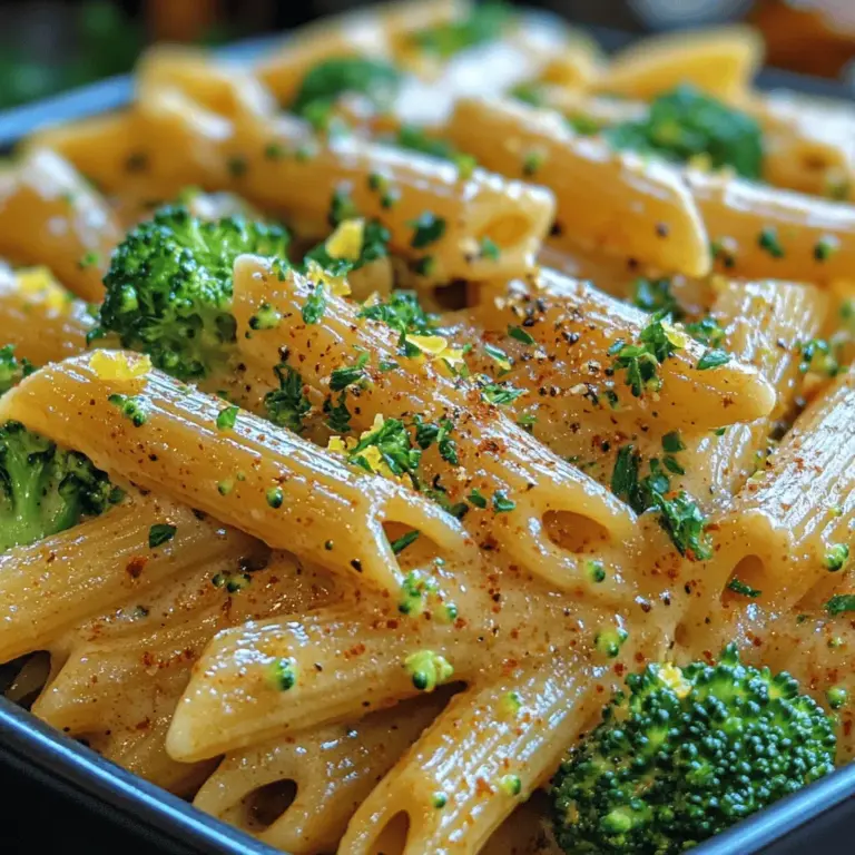 In the world of comfort food, pasta reigns supreme. It’s a versatile dish that can be adapted to suit various tastes, dietary needs, and occasions. One of the standout recipes that exemplifies both comfort and nutrition is Creamy Dreamy Broccoli Pasta. This dish is not only easy to prepare but also packs a punch in terms of flavor and nutrients. Imagine forkfuls of perfectly cooked pasta enveloped in a luscious, creamy sauce, with tender bits of broccoli adding both color and texture. This recipe is destined to win over even the most discerning palates, making it a great choice for family dinners, meal prepping, or impressing guests at a gathering.