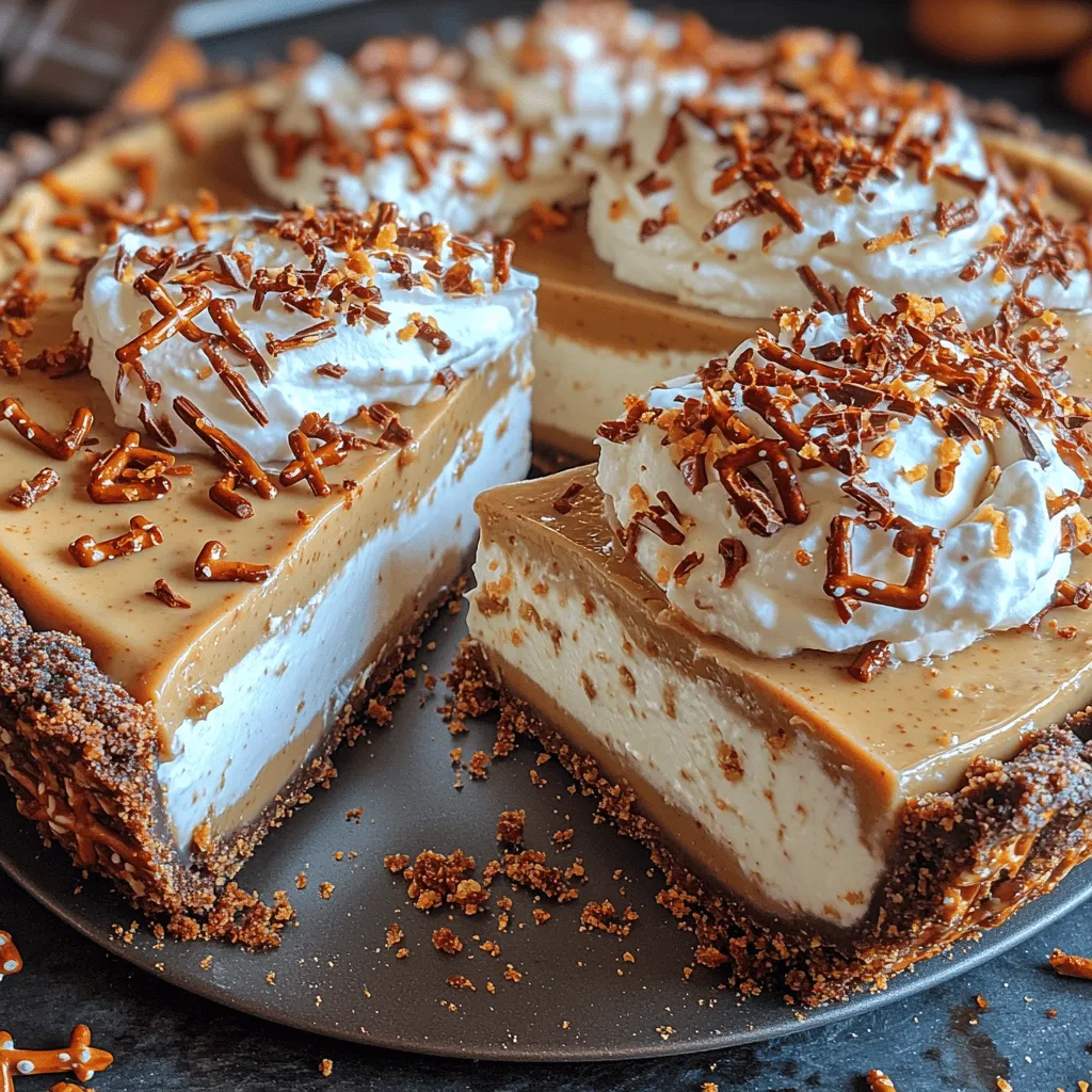 Imagine a dessert that combines the rich, creamy goodness of peanut butter with a delightfully crunchy and salty pretzel crust. This is exactly what you get with the Peanut Butter Bliss Pie—a dessert that not only satisfies your sweet tooth but also offers a unique flavor profile that balances the sweet and salty in the most delightful way. This pie is a celebration of textures, flavors, and the simple joy of indulging in a classic American treat.
