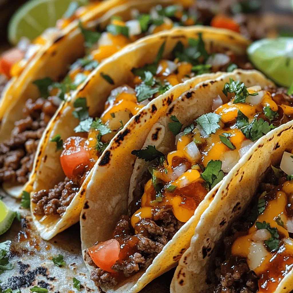 When it comes to taco fillings, ground beef is a classic choice. For this recipe, it's recommended to use 80/20 ground beef, which means it consists of 80% lean meat and 20% fat. This specific fat content strikes a perfect balance between flavor and juiciness, enhancing the overall taste and texture of the tacos. The fat plays a crucial role in keeping the beef moist during cooking, preventing it from becoming dry or tough.