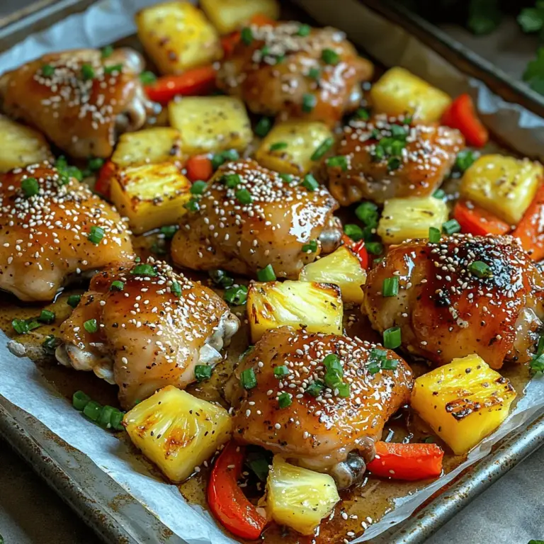 Tropical Teriyaki Delight is a vibrant and mouthwatering dish that transports your taste buds straight to a sunny paradise. This culinary creation harmoniously blends the savory and sweet notes of traditional teriyaki sauce with the refreshing flavors of tropical ingredients. It's an exciting dish that not only pleases the palate but also nourishes the body, making it a perfect addition to your weeknight dinner rotation or a special occasion feast.