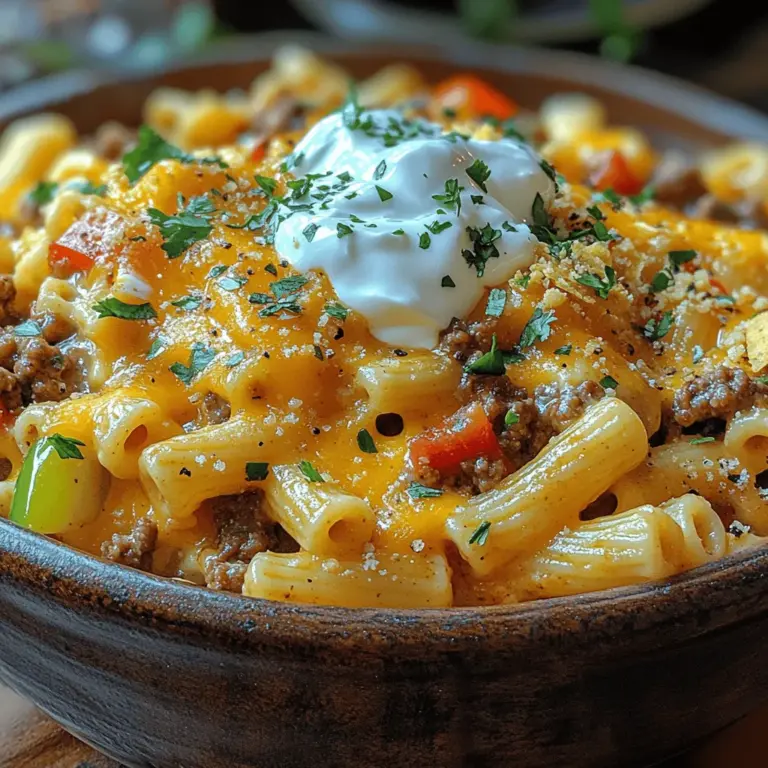 At the center of the Taco Pasta Fiesta is the ground meat, which serves as the primary protein source and flavor base for the dish. You have a couple of options here: beef or turkey.