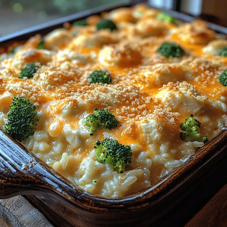 When it comes to family meals that evoke warmth and togetherness, few dishes can compete with a Comforting Chicken & Rice Bake. This hearty casserole is a beloved staple in many households, known for its rich flavors and satisfying textures. Perfect for gatherings or cozy weeknight dinners, this dish brings comfort and nostalgia, making it an ideal choice for those looking to whip up something special without the fuss.