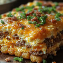 Breakfast casseroles have surged in popularity in recent years, becoming a staple in many households. With their convenience, ease of preparation, and ability to feed a crowd, it's no wonder that they have found a special place in our hearts and kitchens. One standout recipe that captures the essence of a hearty breakfast while appealing to both kids and adults alike is the Cracked Out Tater Tot Breakfast Casserole. This mouthwatering dish combines the crispy goodness of tater tots, savory breakfast sausage, and creamy eggs, making it the perfect family-friendly dish for any occasion.