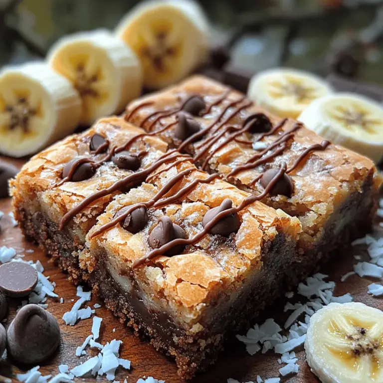 Before diving into the baking process, it's essential to understand the key components that make up Banana Bliss Blondies. Each ingredient plays a crucial role in achieving the perfect texture and flavor.