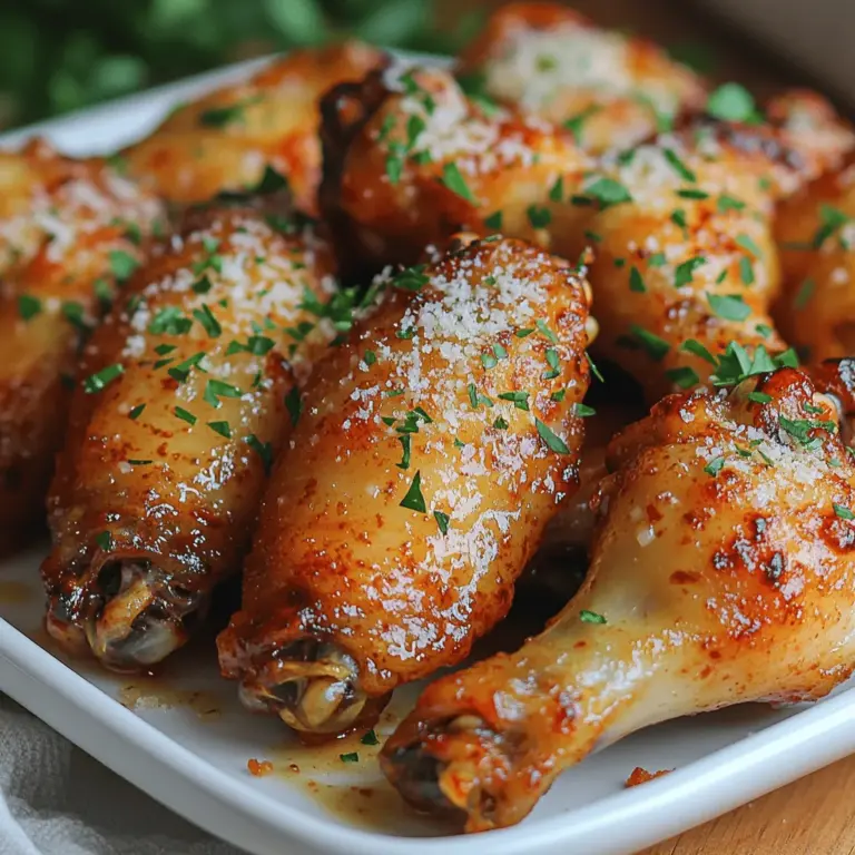 Chicken wings have carved a special niche in the hearts of food enthusiasts all around the world. Whether served at sports gatherings, backyard barbecues, or as a casual dinner, wings are a beloved snack that brings people together. With their crispy exterior and juicy interior, they are perfect for dipping, sharing, and enjoying in a multitude of flavors. Among the vast varieties of wing recipes, Garlic Parmesan Wings stand out for their unique blend of savory flavors and simplicity of preparation.