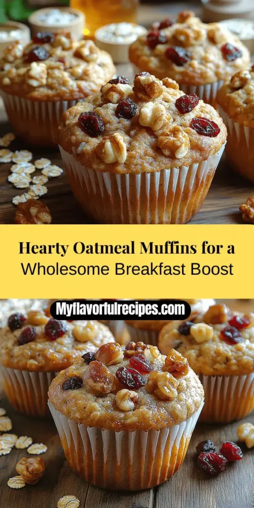 Start your day right with hearty oatmeal muffins! These delicious treats offer a nutritious blend of rolled oats, buttermilk, and coconut oil, making them perfect for breakfast or a snack. Packed with fiber, vitamins, and customizable add-ins like nuts and dried fruits, they fuel your day with wholesome goodness. With easy-to-follow instructions, you’ll enjoy baking these muffins and savoring their delightful flavors. Embrace the joy of wholesome baking and elevate your mornings!