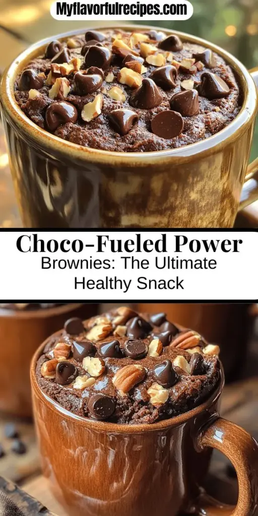 Discover the perfect blend of indulgence and nutrition with Choco-Fueled Power Brownies. These delicious treats are designed to boost your energy while satisfying your sweet cravings. Packed with wholesome ingredients like almond butter, natural sweeteners, and cocoa powder, they offer health benefits without the guilt of traditional desserts. Ideal for busy days, post-workout recovery, or your afternoon pick-me-up, these brownies are a must-try for any health-conscious chocolate lover!