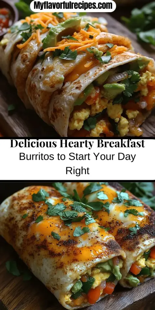 Start your day on a delicious note with the Hearty Morning Delight Burrito! This versatile breakfast option is loaded with protein-rich eggs, flavorful chorizo (or your choice of protein), vibrant vegetables, and creamy avocado, all wrapped in a soft flour tortilla. Perfect for busy mornings, you can customize it to suit your tastes and dietary preferences. Follow this straightforward recipe to create a satisfying breakfast that fuels your day and brings everyone together around the table.