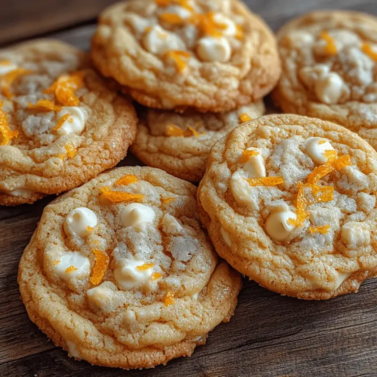 As the warmth of summer approaches, the craving for refreshing, sun-kissed flavors intensifies. One delightful way to capture the essence of this vibrant season is through the beloved Creamsicle Orange Cookies. These cookies evoke nostalgic memories of hot summer days spent enjoying the classic ice cream treat, combining the bright, zesty flavors of orange with the creamy sweetness reminiscent of vanilla. In just a few simple steps, you can create a batch of these delectable cookies that are perfect for sharing with family and friends or enjoying on your own.