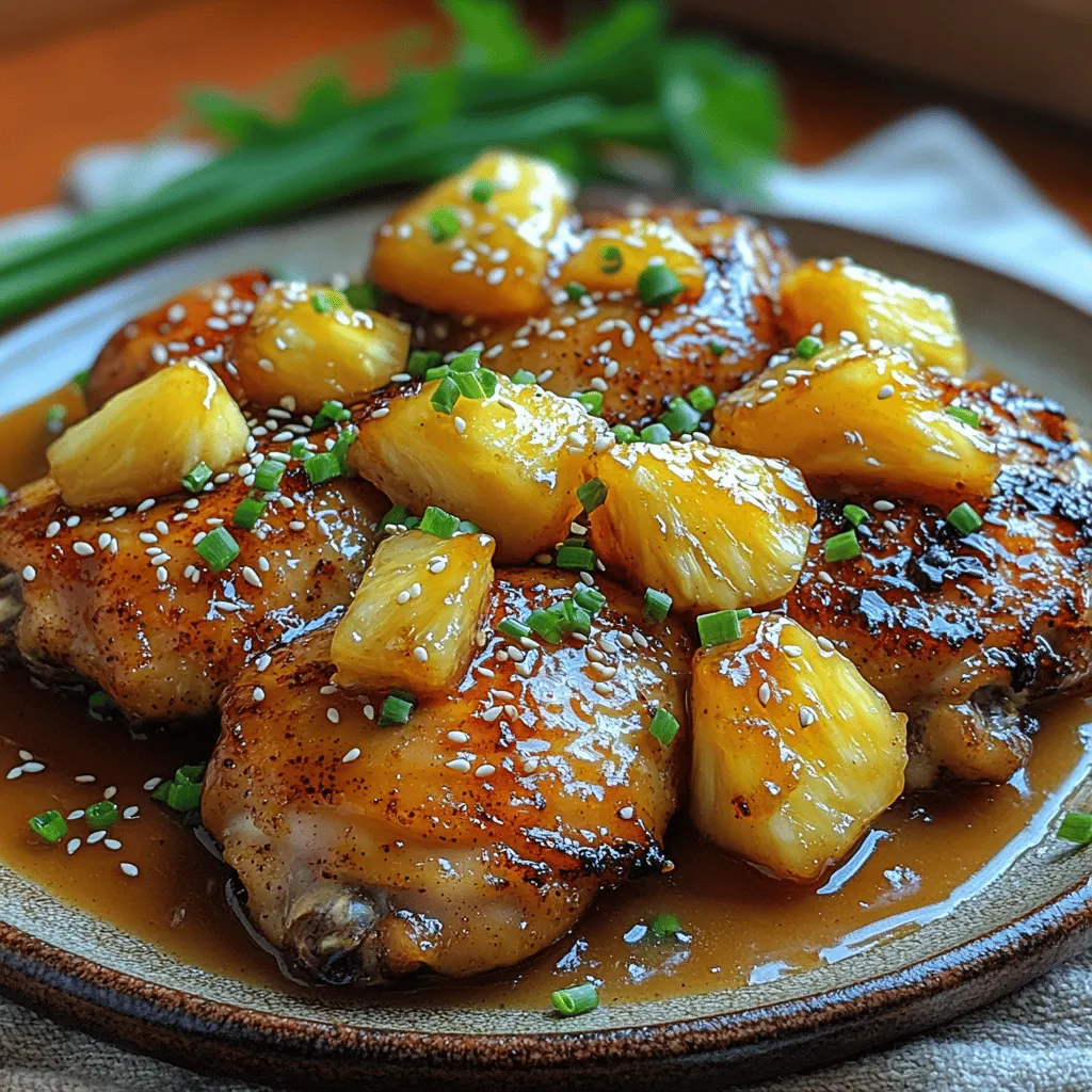 If you're on the lookout for a dish that perfectly balances sweet, tangy, and savory elements, look no further than Sweet & Tangy Brown Sugar Pineapple Chicken. This vibrant recipe brings a tropical twist to your dinner table, making it an instant favorite among family and friends. Not only does this dish tantalize your taste buds, but it also offers a beautiful presentation that is sure to impress your guests.
