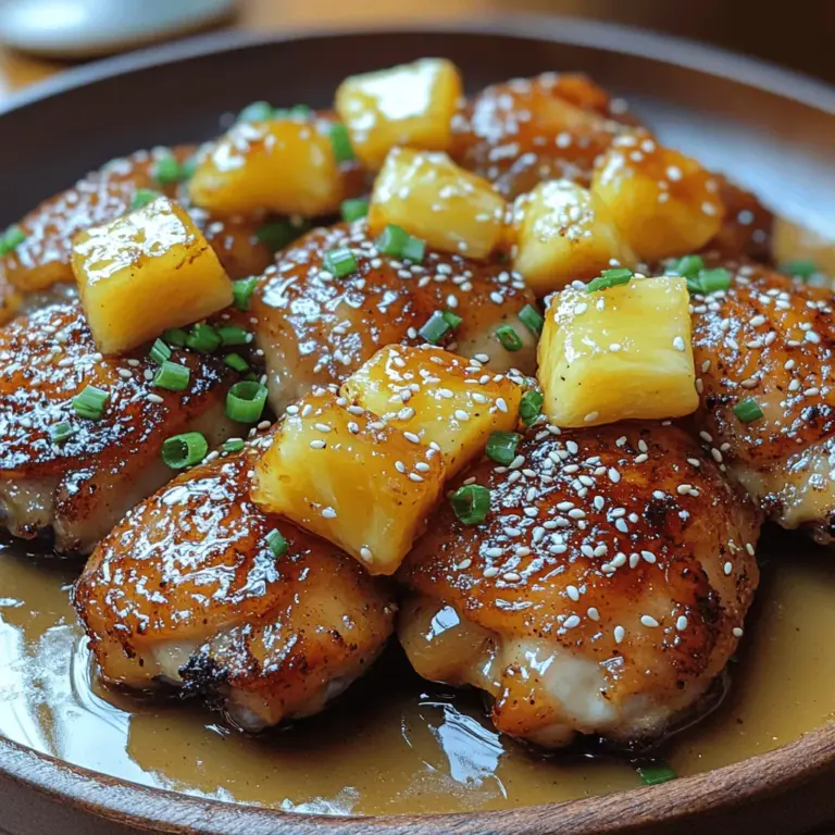 If you're on the lookout for a dish that perfectly balances sweet, tangy, and savory elements, look no further than Sweet & Tangy Brown Sugar Pineapple Chicken. This vibrant recipe brings a tropical twist to your dinner table, making it an instant favorite among family and friends. Not only does this dish tantalize your taste buds, but it also offers a beautiful presentation that is sure to impress your guests.